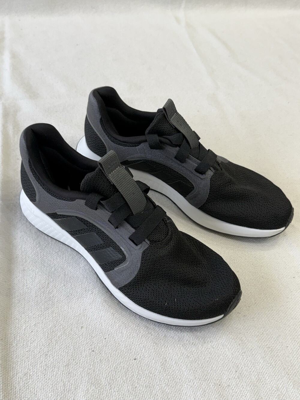 Adidas Edge Lux Black Iron Metallic Women's Athletic Shoes GZ1717 Size US 9